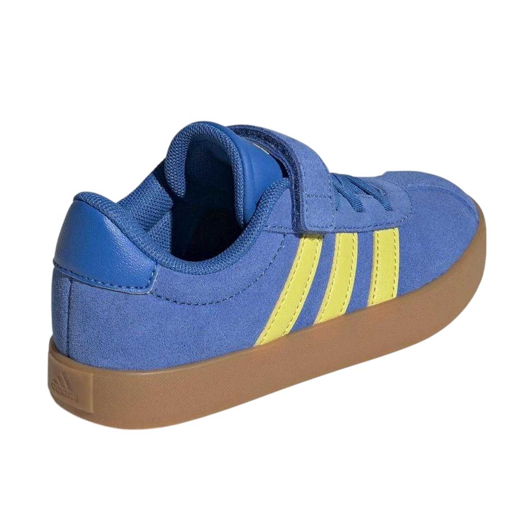 adidas Boys VL Court 3.0 3 Stripes Suede Trim Trainers