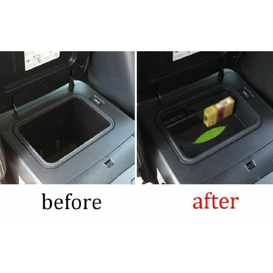 For Nissan Armada Patrol Y62 2017-2020 Black Console Storage Box Frame Trim 1pcs