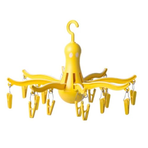 

IKEA PRESSA Pinch Hanger, 16-Piece Set, Yellow, 305.837.94