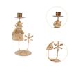 Taper Candle Holder Christmas Candlestick Candelabrum Club Farmhouse Candles Stand Candelabra for Living Room Mantel New Year