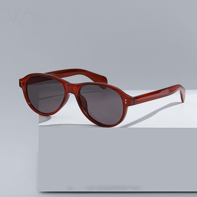 Fashion European and American personality advanced sense large frame outdoor sports sunglasses male pilot type UV protection sunglasses