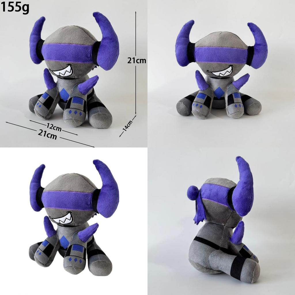 Phighting Ban Hammer Plush Dolls With Soft Short Pile Material For Collectors And Fans