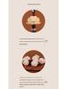 Bodhi Magnolia Lotus Ebony Car Rearview Mirror Pendant Ornament
