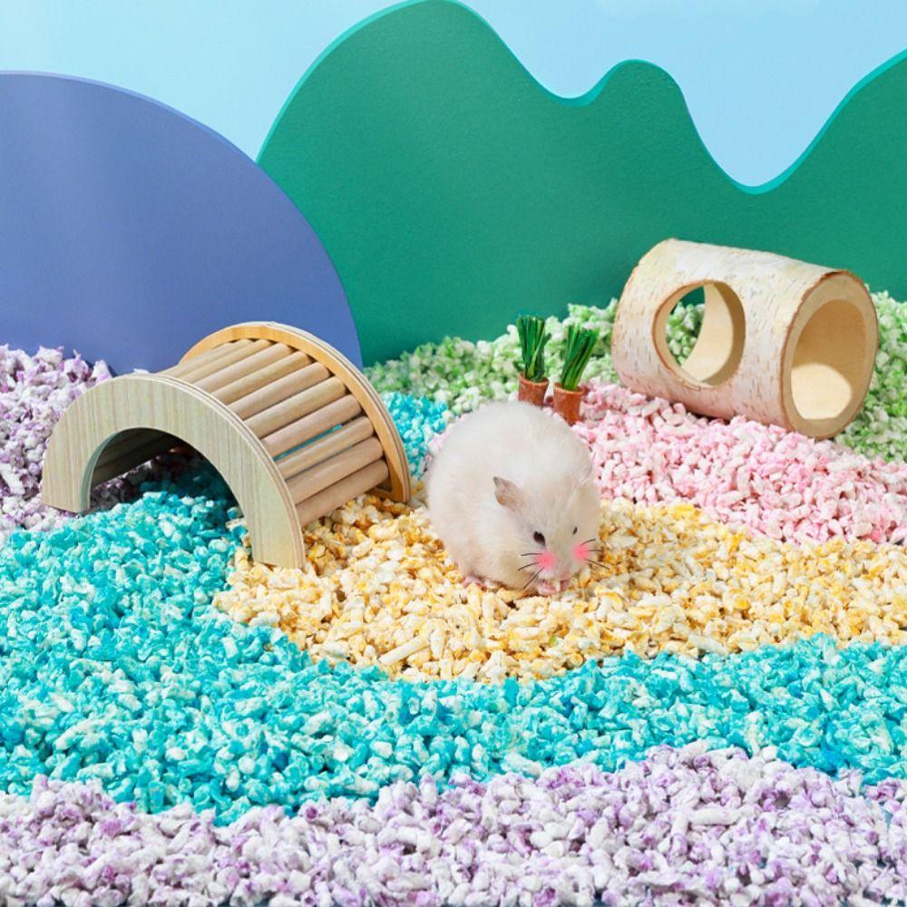 

Беспыльный бумажный коврик для хомяка из хлопка 1 кг, впитывающий дезодорант для морской свинки/хомяка/золотистого медведя