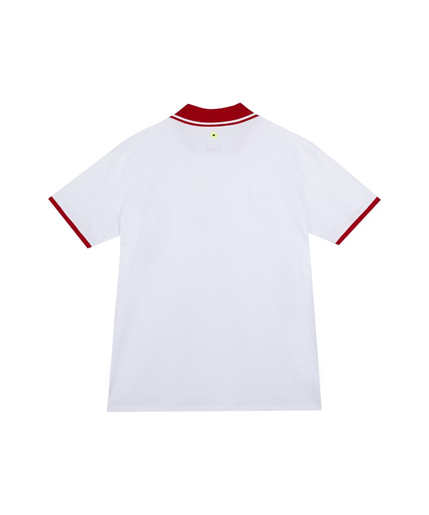 YONEX 265Ts009M White Men'S Collared Tennis Gamewear