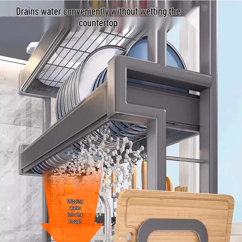 Beifu Double-Layer Carbon Steel Dish Drying Rack