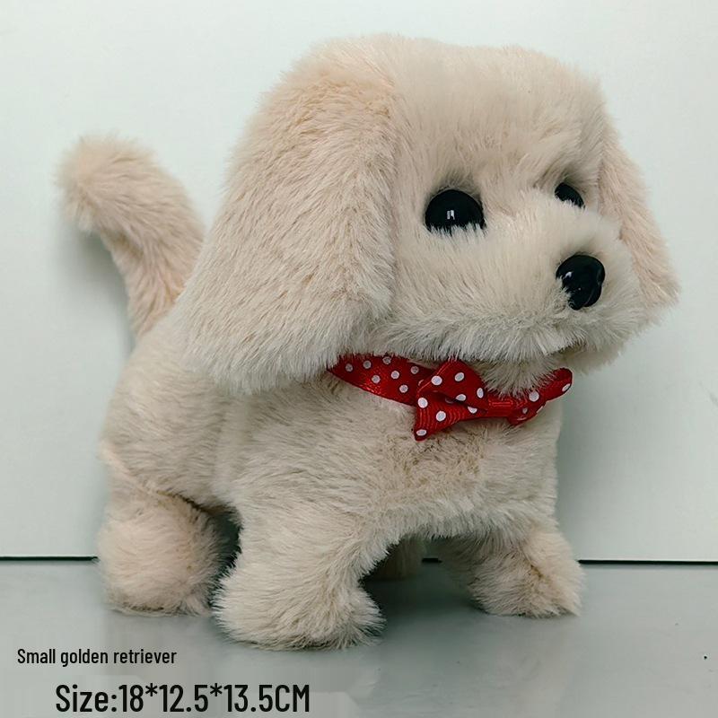 Electric Plush Pet: Jumping Sound Teddy Dog & Wagging Tail Husky