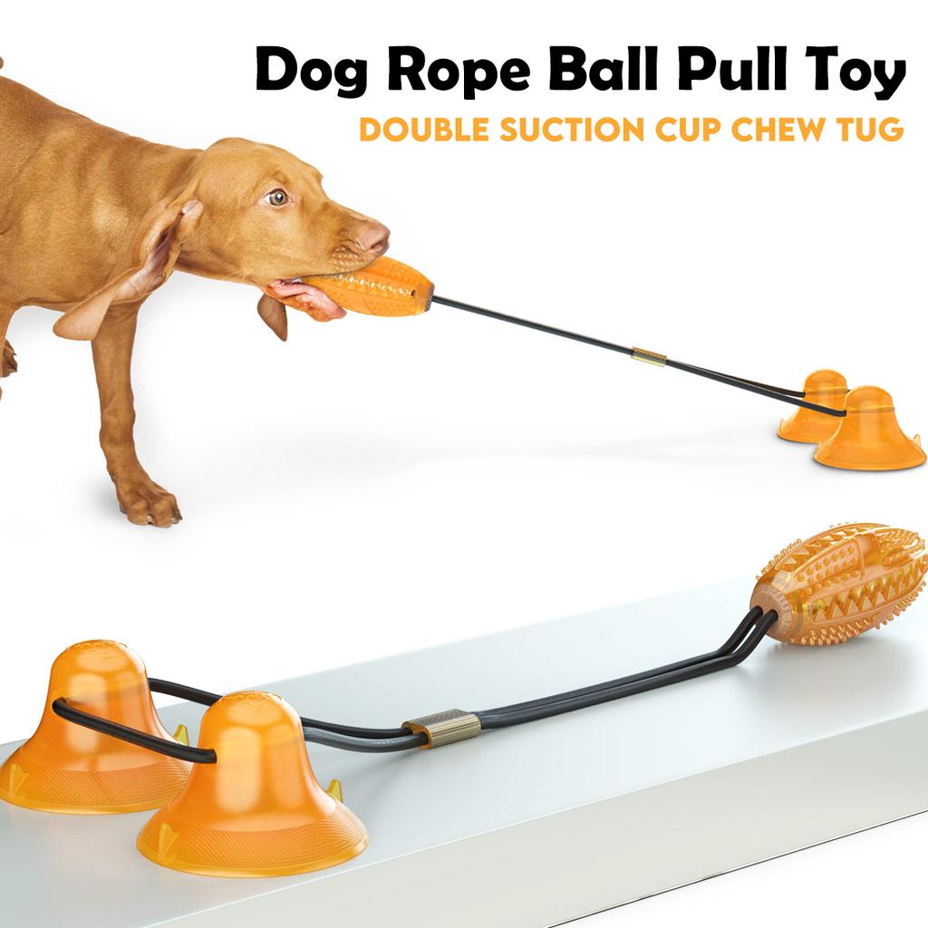 dog suction pull toy