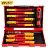 Insulated Screwdriver Household Circuit Tool Isolated Current Electrician Cross Plate Edge Kit