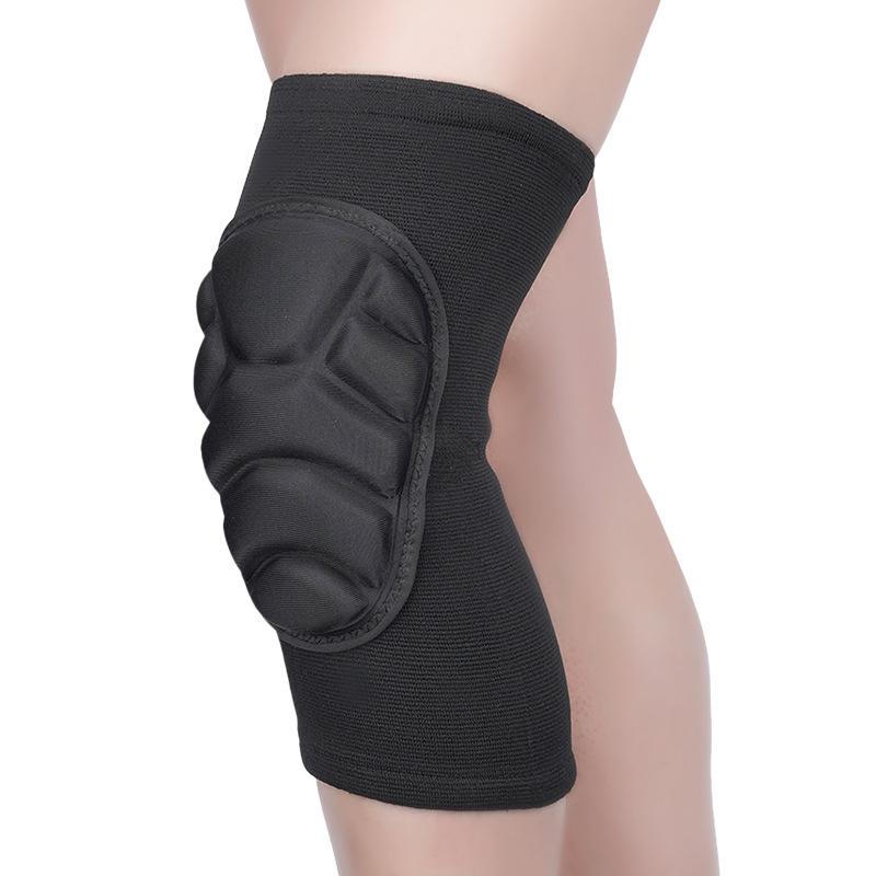Summer Sports Knee Sleeves: Four-Way Stretch, Thickened Sponge, Lightweight for Men