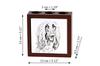 Afghan Hound, Tazi – Pen holder with a dog, desk organizer with a print | Art-Dog