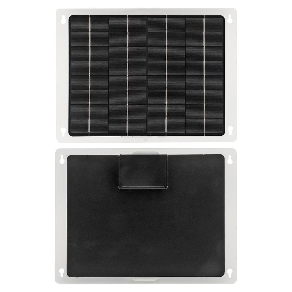 20W 12V Solar Panel Polysilicon Battery Charger Panel Dual USB Charging Port Obd Cable for Car RV Ch