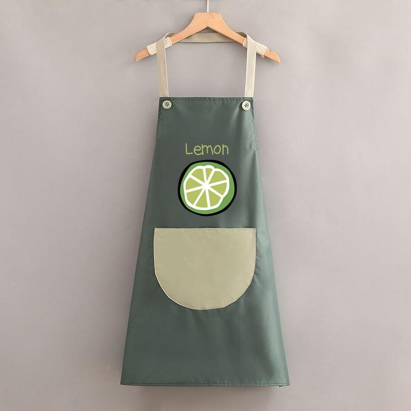 Waterproof And Oil Resistant Apron Approximately 71 * 67cm Kitchen Apron Apron Set Pvc For Cooking Baking Grilling