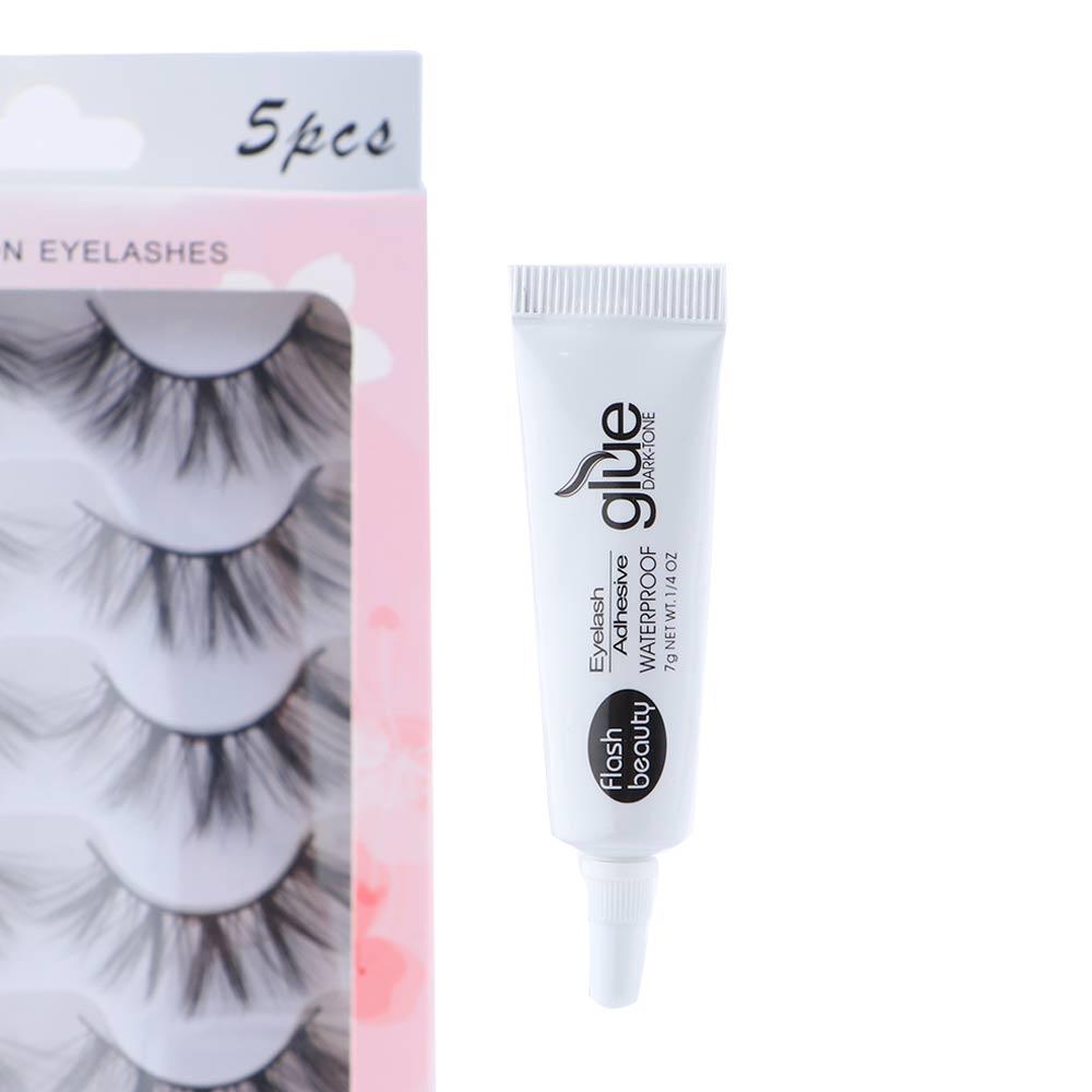 Long Lasting Moderate Flase Eyelashes Glue Double Eyelid Glue Eyelash Adhesive Eye Makeup Tools