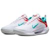 Nike Court Zoom Nxt Hc Weiß Hell Silber Habanero Rot Gewaschenes Türkis Damen DH0222-136