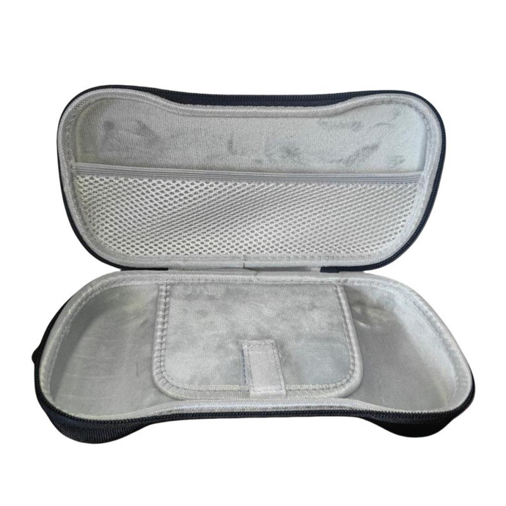 For Retroid Pocket 6 Handheld Grip Storage Bag with Mesh Bags Dual Screen Carry Case Anti-Scratch for Outdoor Travel Commute
