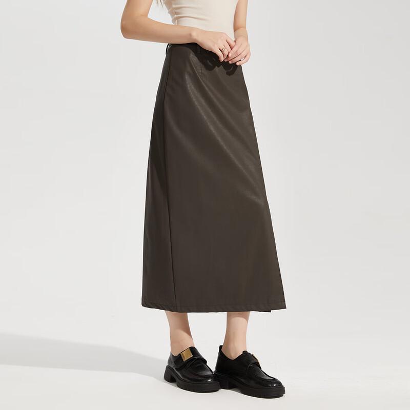 Tatu Women's High-Waist Viscose Blend Midi Skirt