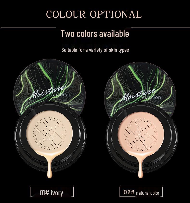 Xiangfu'er Mushroom Head BB Cream Concealer: Oil Control, Long-Lasting Setting Powder Foundation.