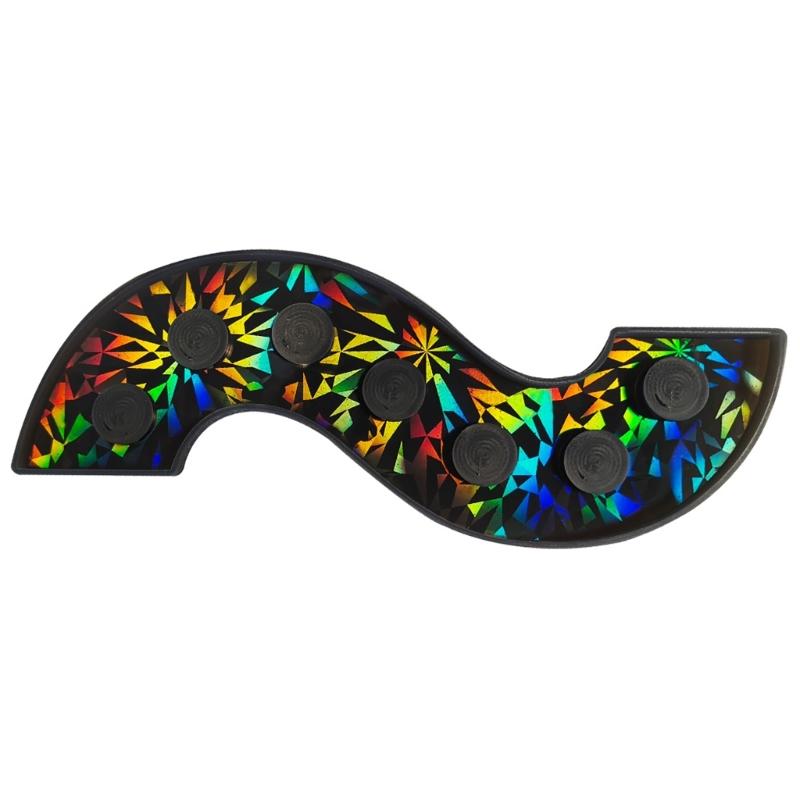 Einzigartige S-förmige Bastel Silikonform Schöne Kerzenständer Gießform Schicker S-förmiger Kerzenhalter Bastelform