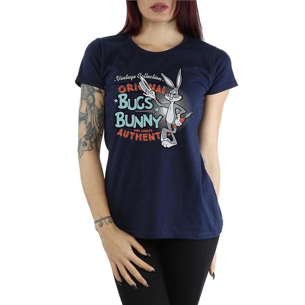 Looney Tunes Womens/Ladies Bugs Bunny Vintage Cotton T-Shirt