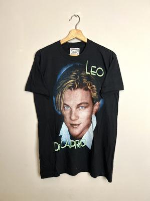 Vintage 90s Leonardo Dicaprio Leo Movie Rap Tee Rare Hype Unisex T-Shirt