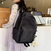 Schoolbag Street Trend Ins Leisure Sports School Bag Tuition Backpack Female Student Travel Light Leisure Commuter Backpack