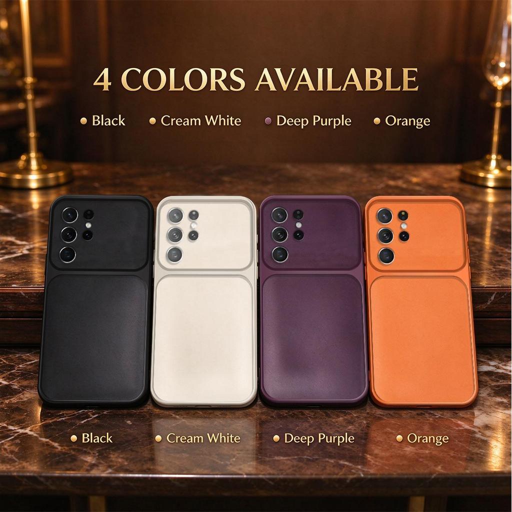 Soft TPU Phone Case for Samsung Galaxy S25 Ultra S24 S23 S22 With Full Lens Protection Cover