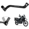 JFG Racing Motorcycle Gear Shifter Lever Extended 10mm Folding Tip CNC for KLR 650 KLR650 1987-2018 Black