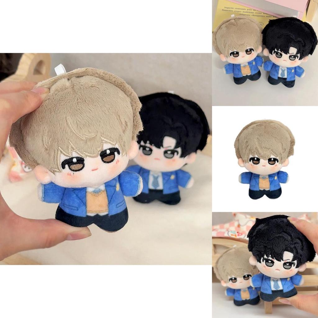 Boneca de Pelúcia Macia de 10cm com Cabelo Curto Para Colecionadores e Presente
