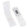2/4Pcs Crack Monitor Plastic Easy to-Use Grids Concrete Crack Monitorings Record Standard Crack Monitors