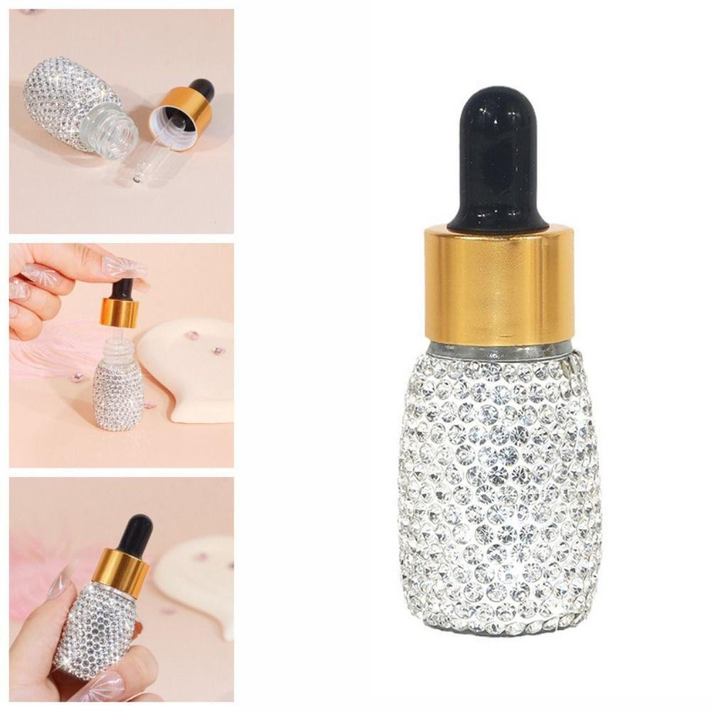 Sparkling Essential Oil Dropper Bottle Creative Mini Dropper Bottles  Handicraft