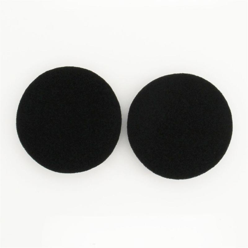 10 Pares/lote Redondo 35 40 45 50 55 60 65 mm Cubierta de Auriculares Reemplazo Esponja Almohadillas para Orejas Universal Almohadillas de Espuma Cojín de Espuma