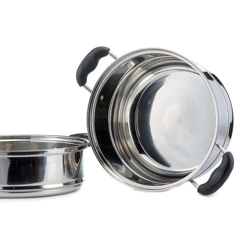 Supor 304 Edelstahl 2-stöckiger Dampfkochtopf