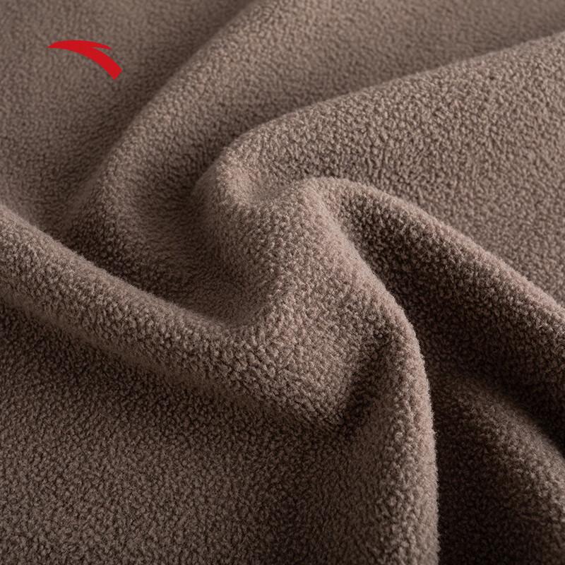 Anta Men's Hooded Fleece-Lined Sports Jacket