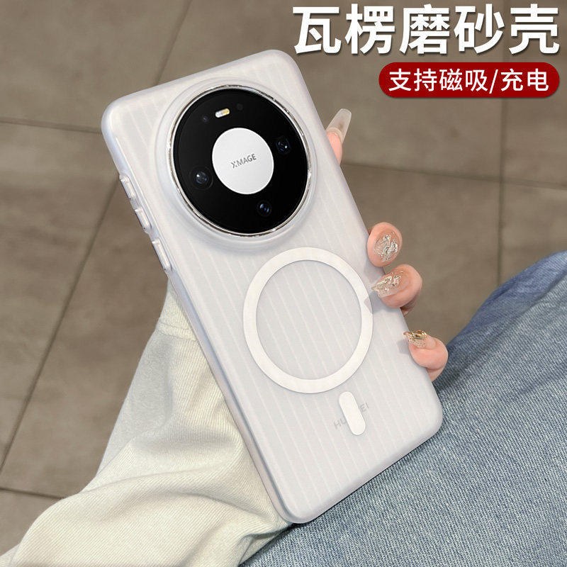 Applicable Mate11promax Mobile Phone Case Corrugated Magnetic Protective Case Mate11pro Heat Dissipation New Advanced