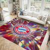 Bayern München Design Kristall Sammet Matta Mysig Icke?Halkskyddad tryckt matta för sovrum, vardagsrum, entré