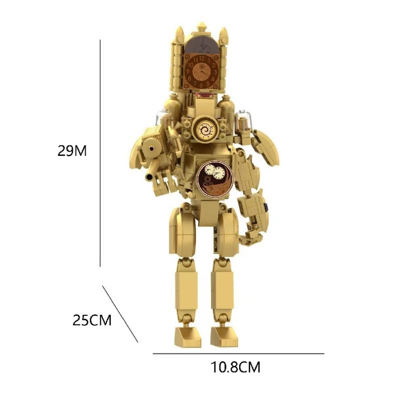 Clockman Skibidi Toylet Game Series Building Blocks Toys Children Gift Festival
