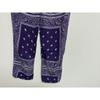 Used UNUSED bandana all-over print easy pants, slacks, rayon, silk