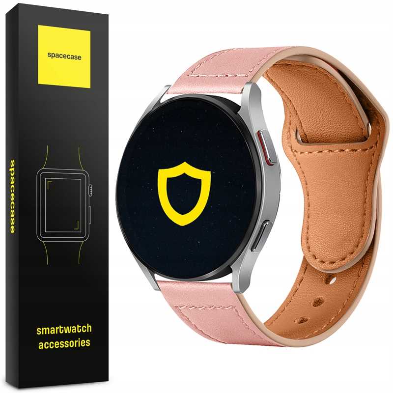 Sc Classy Leather Strap 22Mm Pink