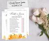Inkdotpot Pumpkin Theme Bachelorette Party Games Set Bundle of 5 (Activities for 50 Guests) Fun Bridal Shower Games Set