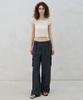 ITOV SEOUL Shirred Boat Neck T-Shirt Cm