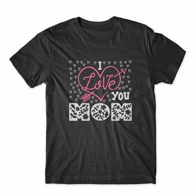Ich Liebe Dich Mama T-Shirt 100% Baumwolle Premium T-Shirt