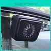 Powered Solar Car Window Windshield Auto Air Vent Cooling Fans Tools System