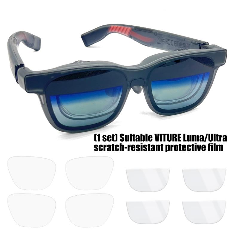 Scratch Resistant Protective Cover for Luma/Ultra AR VR Headsets BubbleFree Design TPU Film