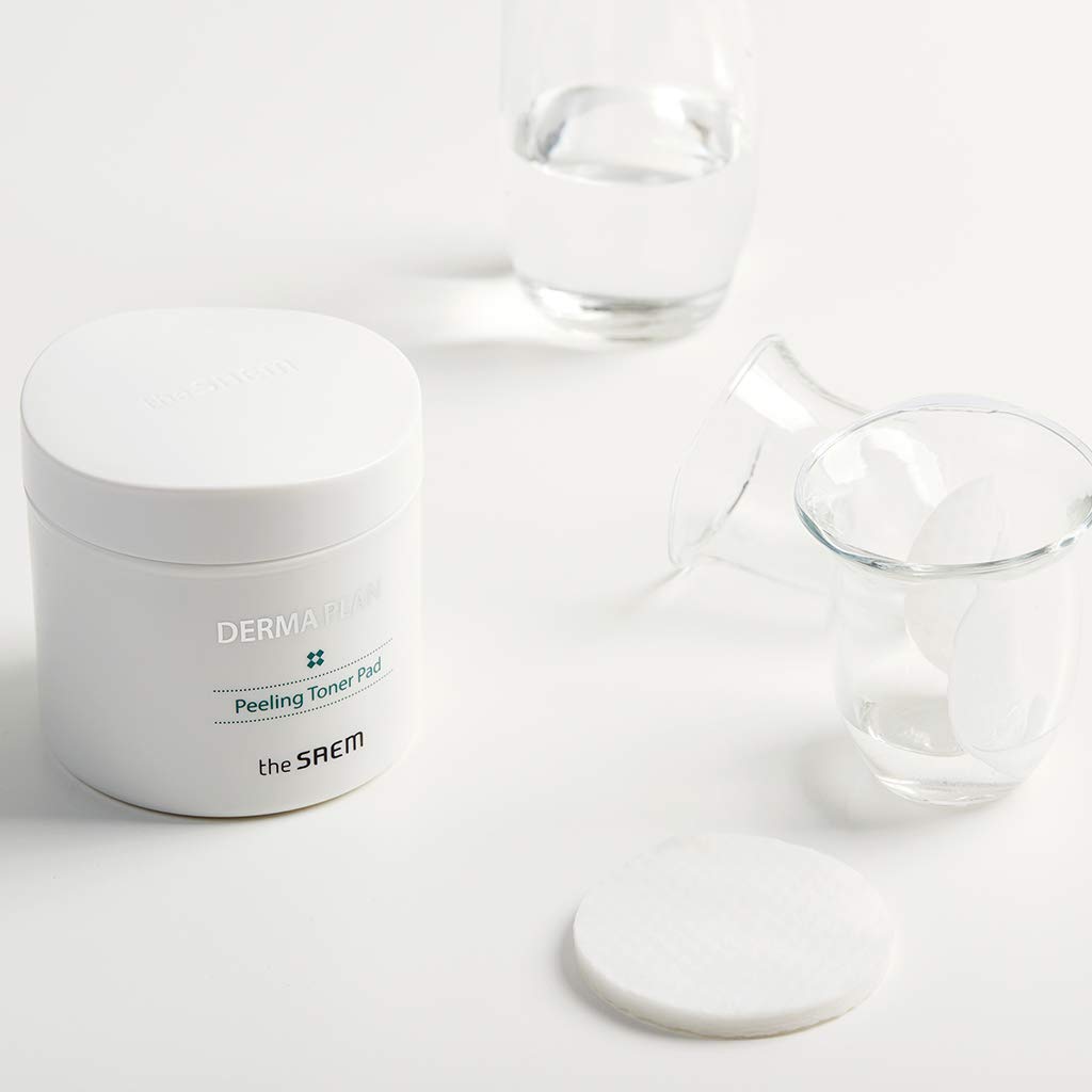 The Saem Derma Plan Peeling Toner Pad Set Especial (70 almohadillas +50 almohadillas)