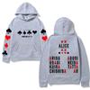 Alice In Borderland Hoodies Harajuku with Hooded Casual Comfortable Clothing High Quality Hoodie Retrofor Autumn/Winter Hooded