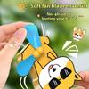 Cartoon Capybara Panda Hand-Pressed Hand-Cranked Small Fan Dormitory Mini Student Portable Hand-Held Manual Small Summer Fan