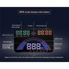 S7 5.8 inch Car GPS HUD / OBD2 Head Up Display