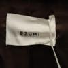 unused EZUMi Knit sleeve Boa coat M Brown Women Used