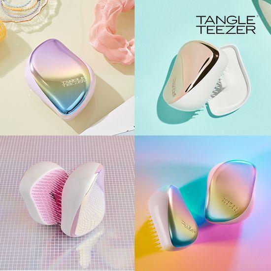 

Выберите 1 из 4 компактных стайлеров Tangle Teezer pink holographic